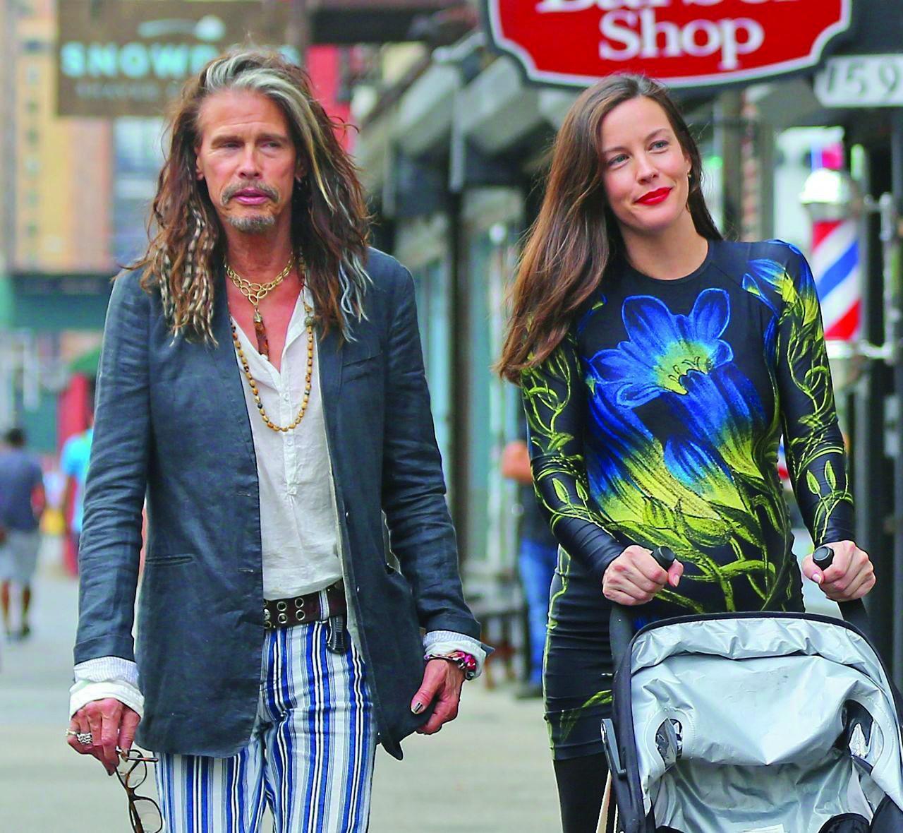 Steven Tyler s svojo hčero, znano igralko Liv Tyler