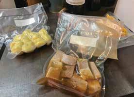 Krškopoljec z skutnimi cmočki preden je šel v ponev - Repovž