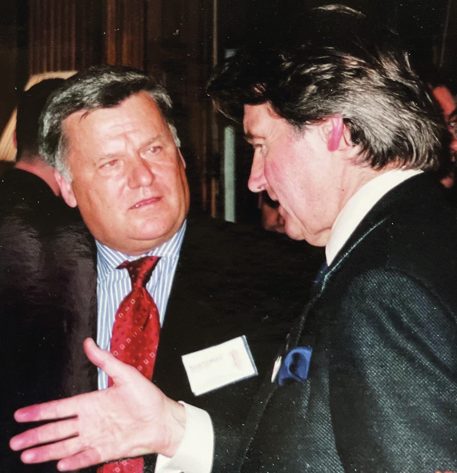 Ludvik in pokojna vinska legenda Steven Spurrier