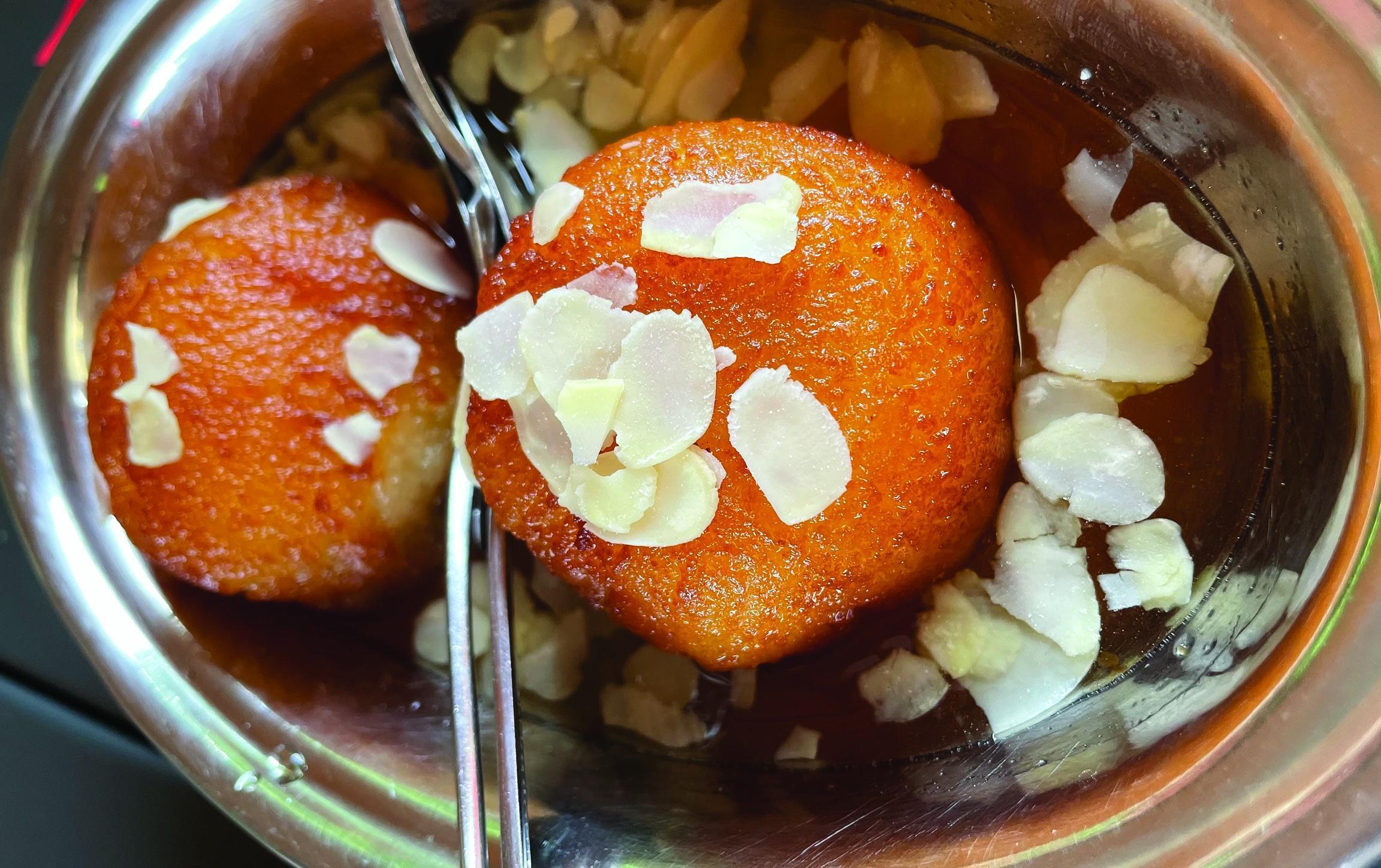 Gulab jamun.