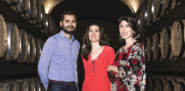 Posestvo vodi družina Argiolas (Antonio, Valentina in Francesca)