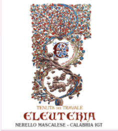 Tenuta dei Travale - etiketa na nagrajenem vinu Eleuteria