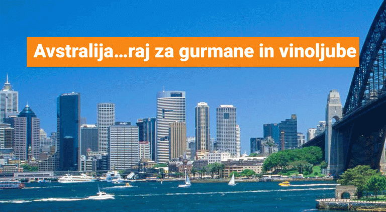 Avstralija… raj za gurmane in vinoljube