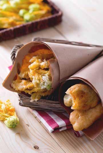 Ocvrti bučkini cvetovi