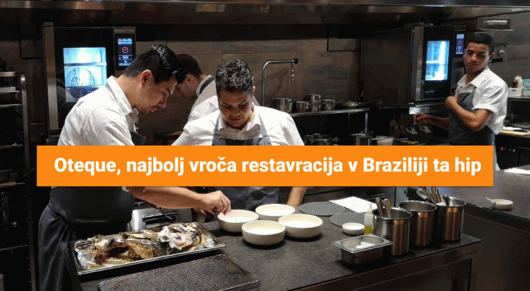 Oteque, najbolj vroča restavracija v Braziliji ta hip