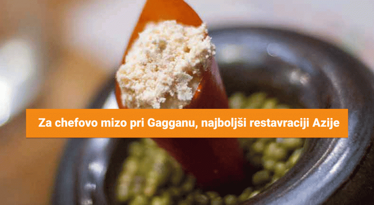Za chefovo mizo pri Gagganu, najboljši restavraciji Azije