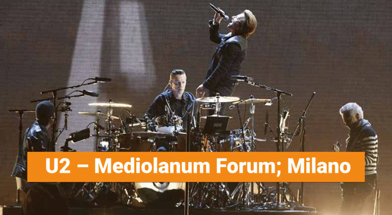 U2 – Mediolanum Forum; Milano (15. 10. 2018)