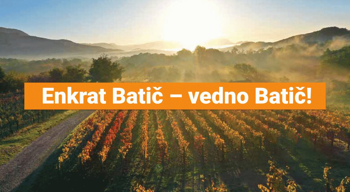 Enkrat Batič – vedno Batič!