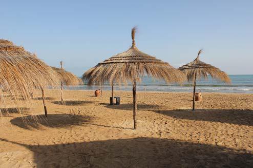 V hladnejših mesecih plaže samevajo.