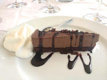 Čokoladni »mousse«.