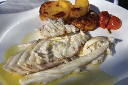 Zobatec v pečici s krompirjem