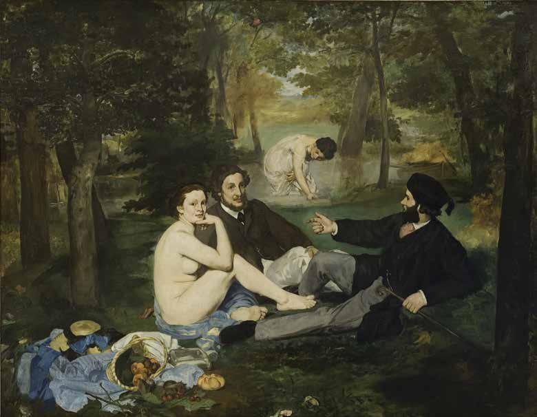 Édouard Manet – Zajtrk na travi, 1862–1863