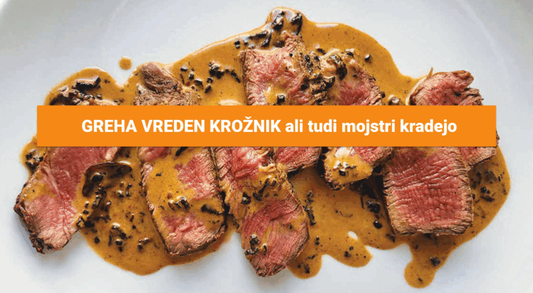 GREHA VREDEN KROŽNIK ali tudi mojstri kradejo