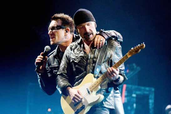 Bono in Edge.