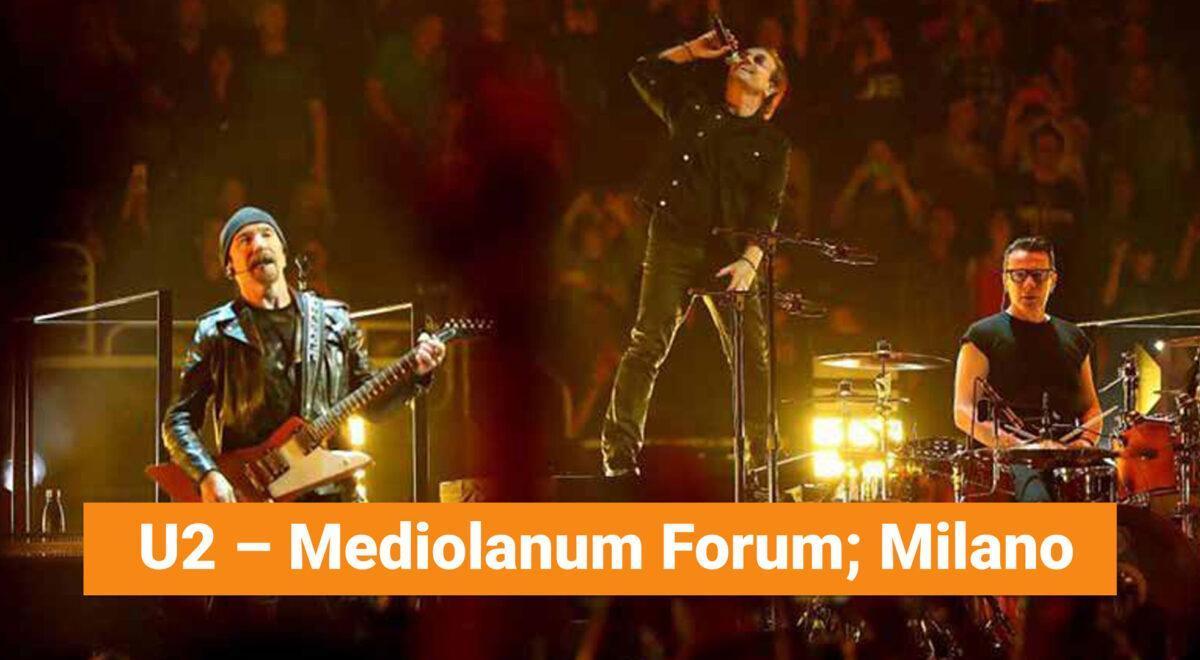 U2 – Mediolanum Forum; Milano (15. 10. 2018)