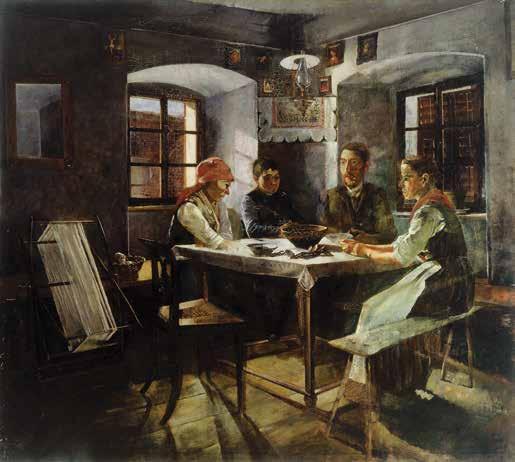 Jožef Petkovšek - Doma