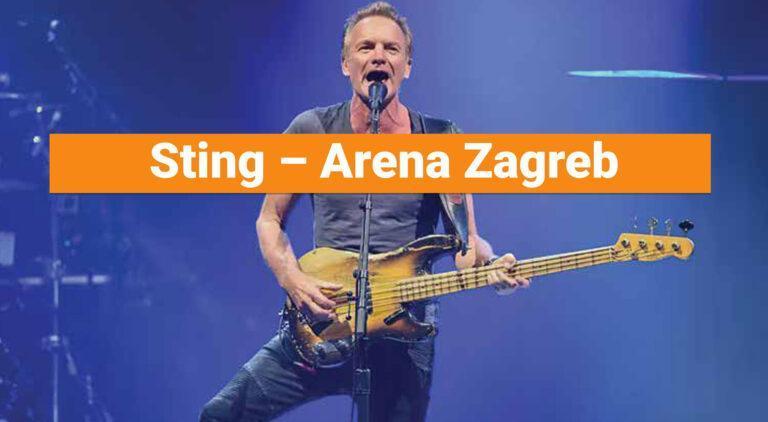 Sting – Arena Zagreb, 31. 10. 2022