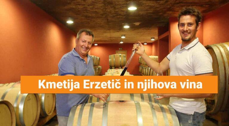 Kmetija Erzetič in njihova vina