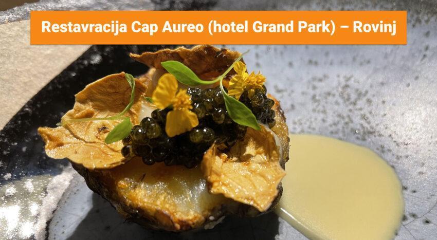 Restavracija Cap Aureo (hotel Grand Park) – Rovinj