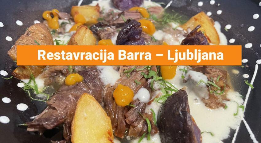 Restavracija Barra – Ljubljana