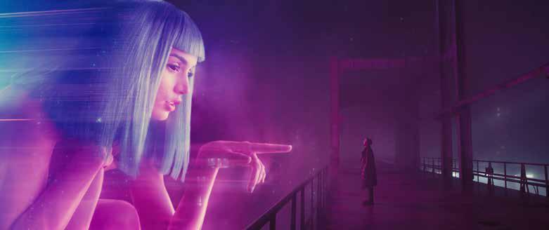 Hologramska reklama v novem Blade Runnerju in RYAN GOSSLING