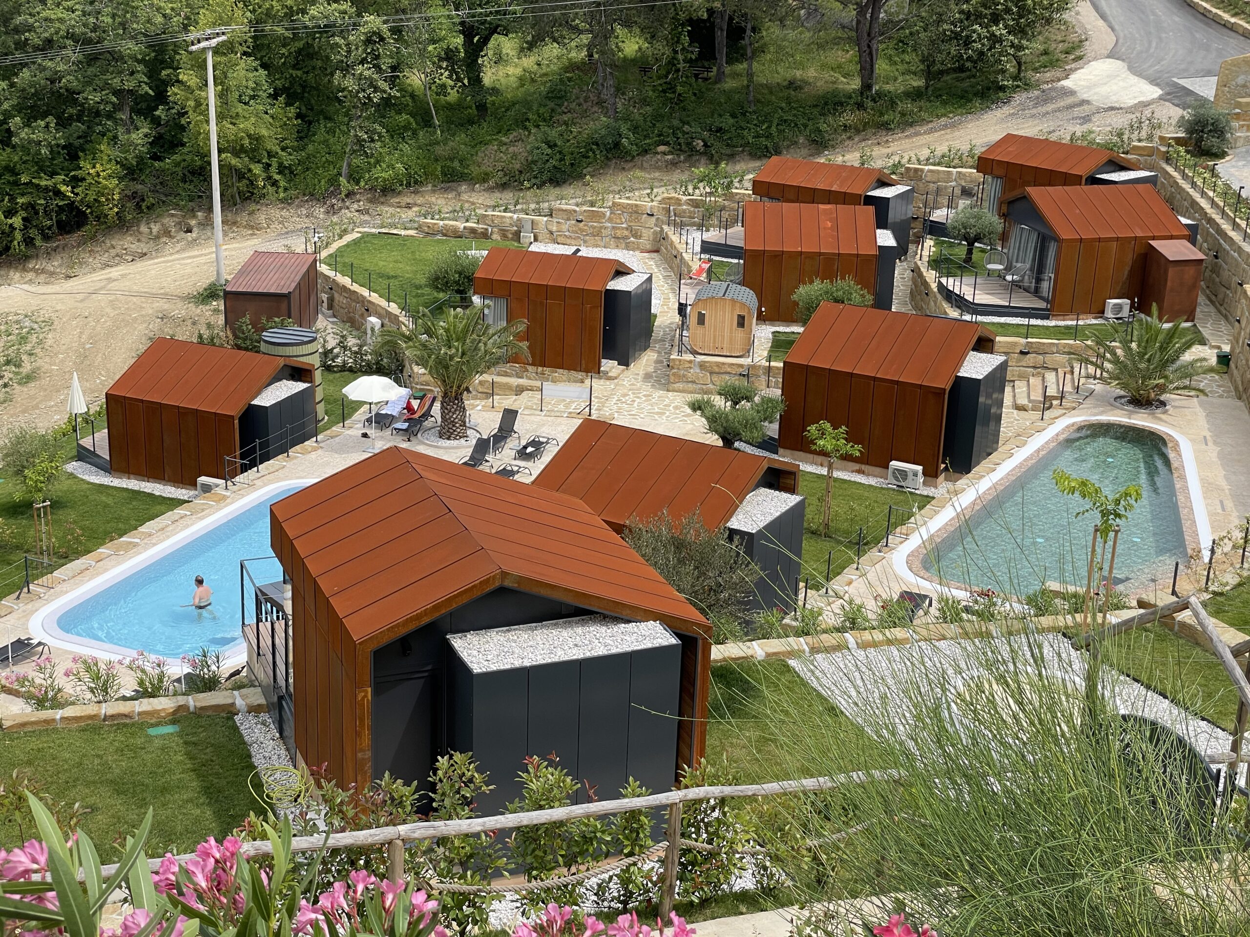 Vinski glamping v Marezigah
