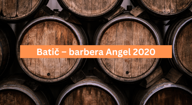 Batič – barbera Angel 2020
