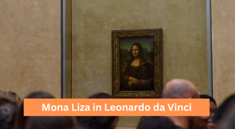 Mona Liza in Leonardo da Vinci