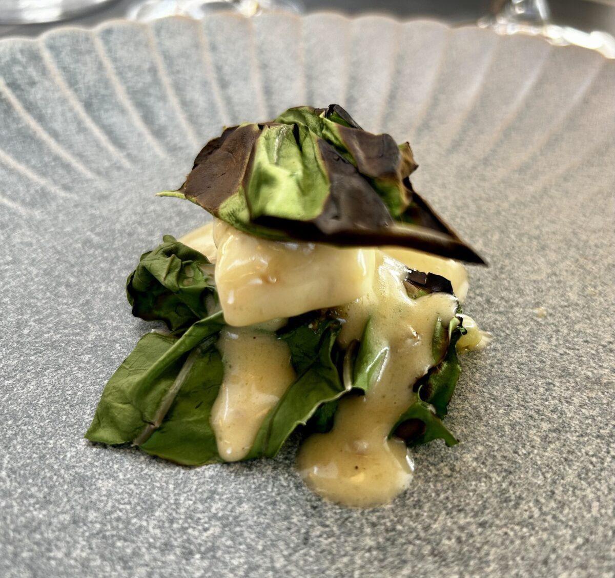 Jadranski škampi z njoki.