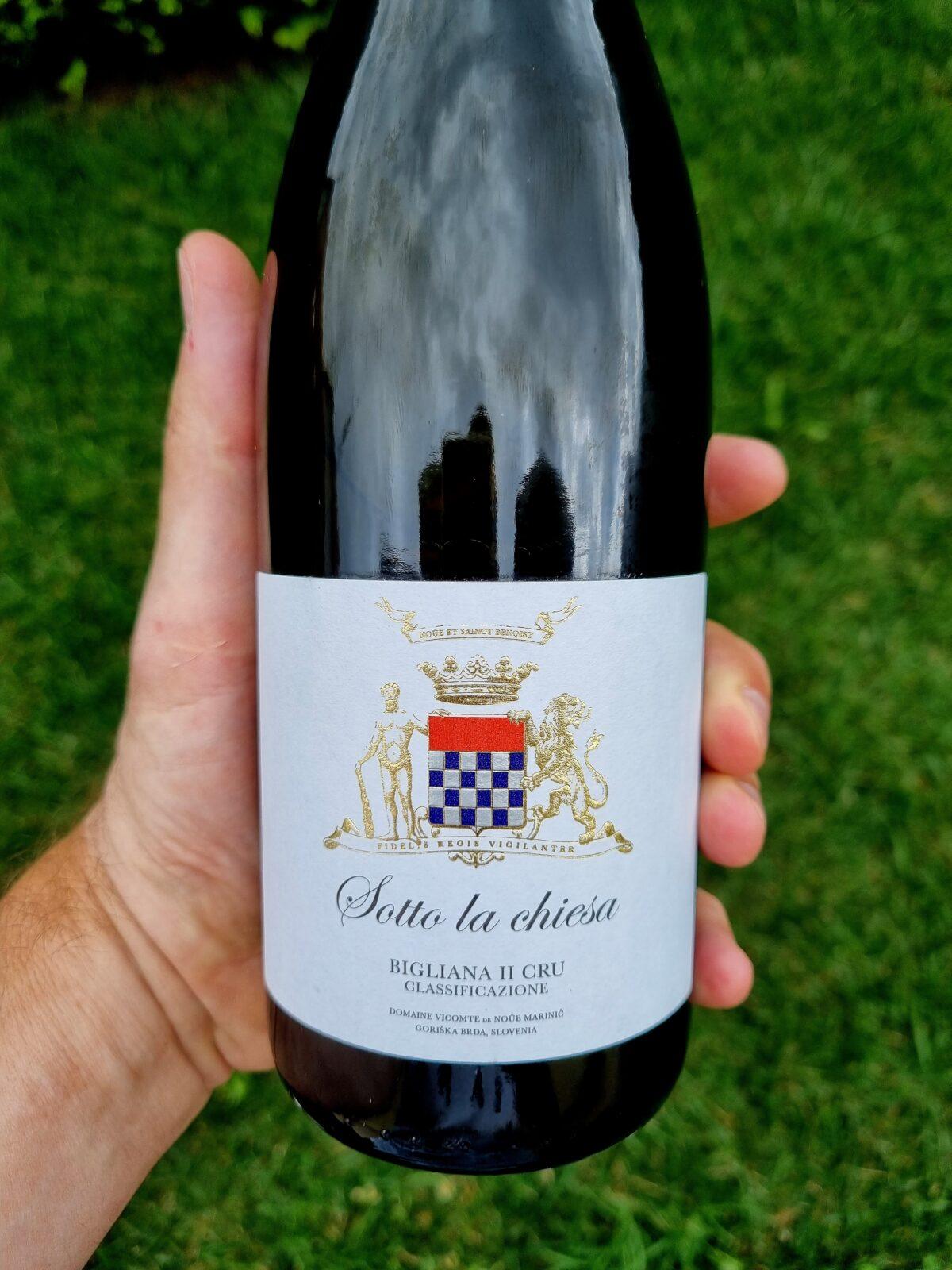 Domaine Vicomte Noue Marinič – Sotto la chiesa Bigliana II Cru 2020