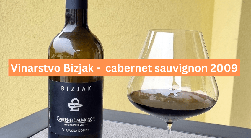 Vinarstvo Bizjak - cabernet sauvignon 2009