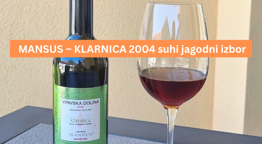 MANSUS – KLARNICA 2004 suhi jagodni izbor