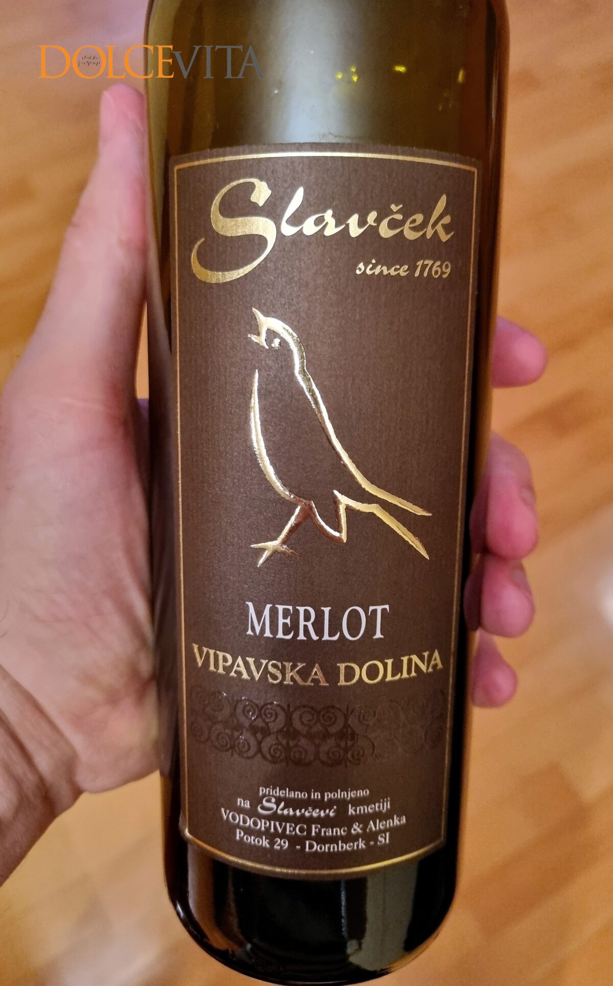 Slavček – merlot 2017