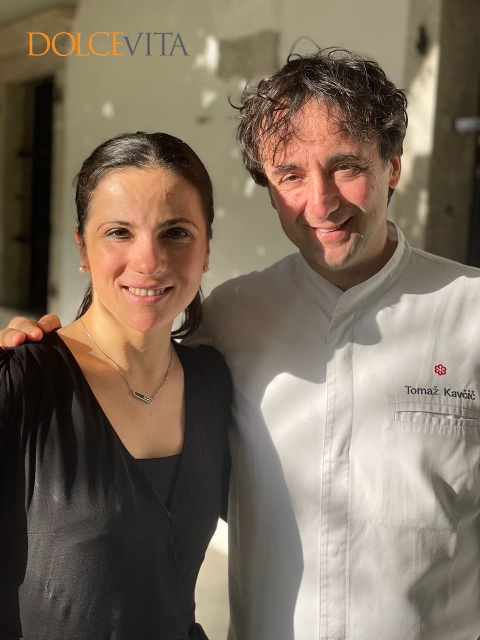 Sara in Tomaž Kavčič.