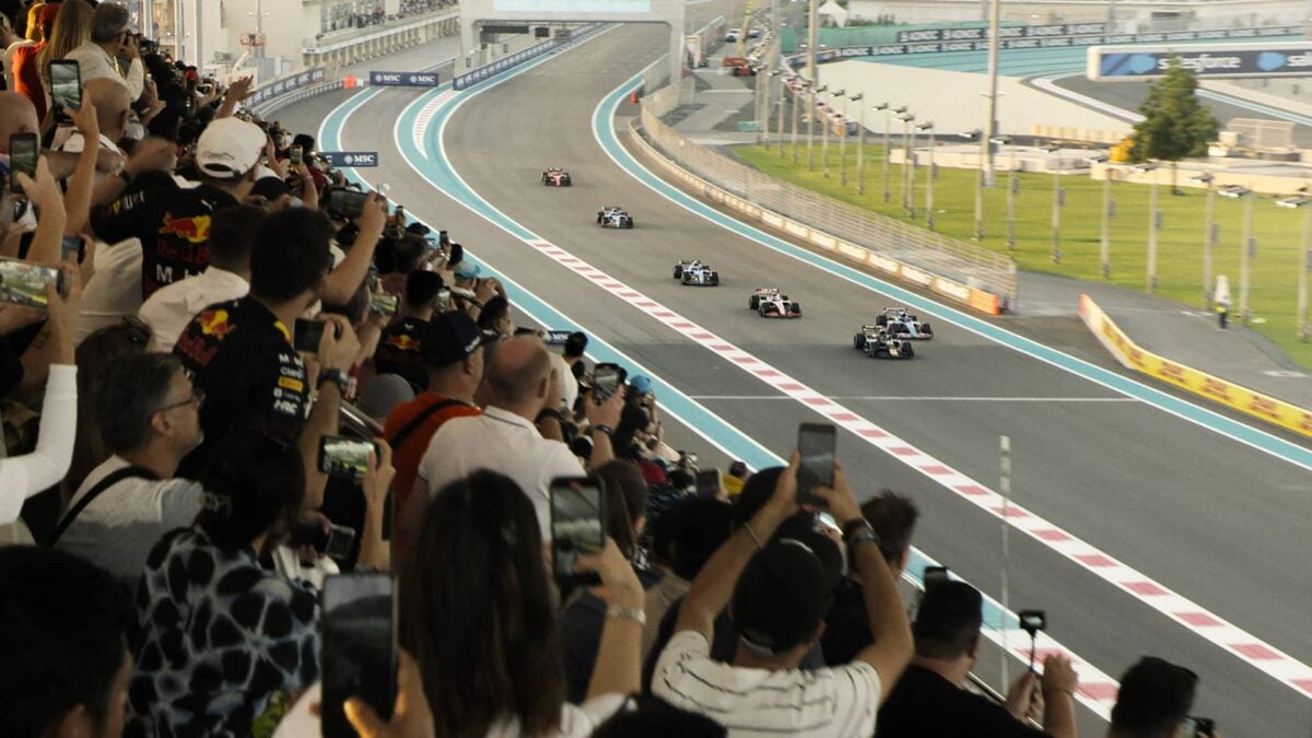 F1 dirka (Vir: apple.com)