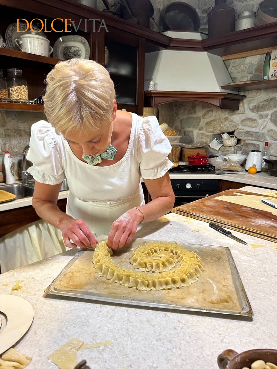 Izdelava Rabske torte.