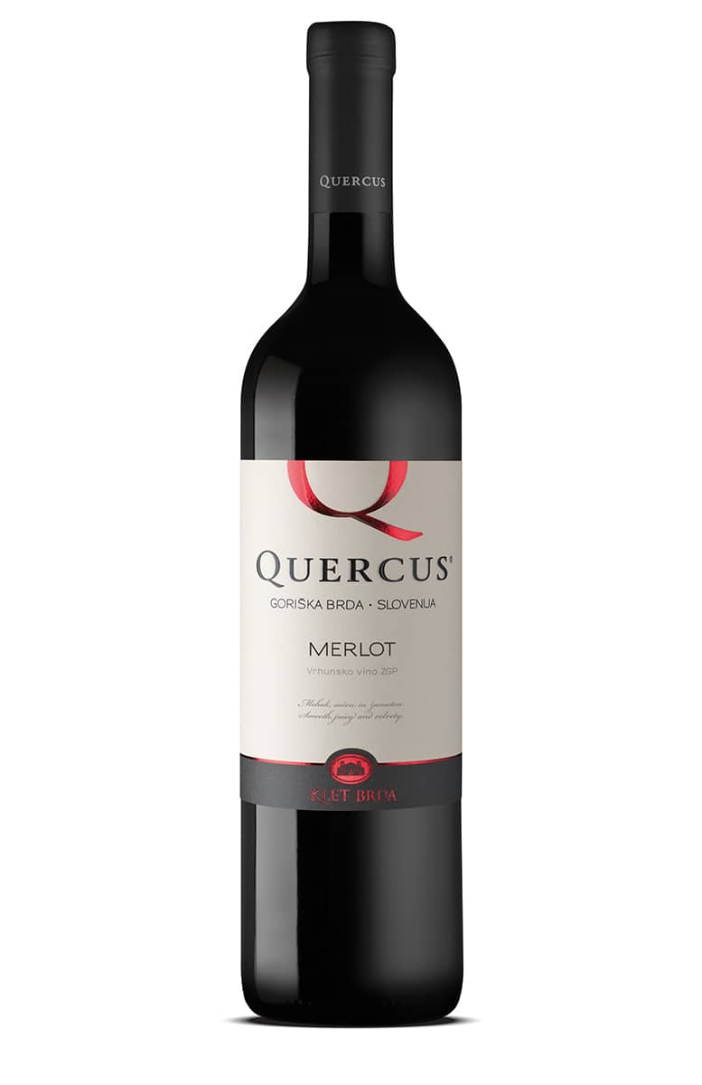 Merlot Quercus. Vir: https://klet-brda.si/