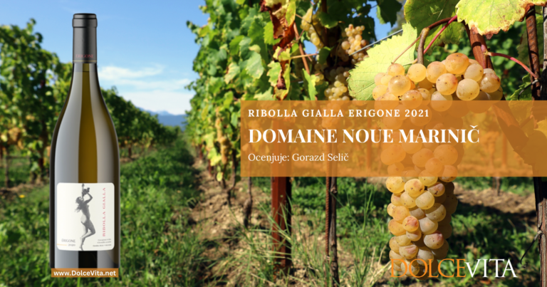 Domaine Noue Marinič – ribolla gialla Erigone 2021