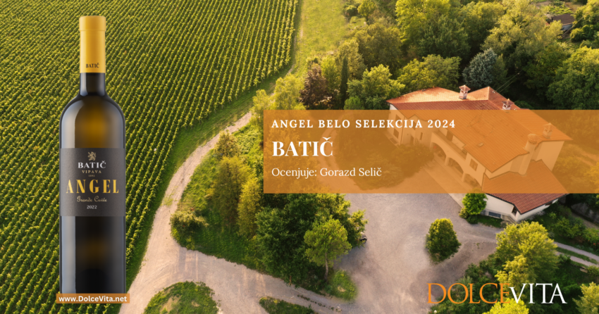 Batič Angel belo Selekcija 2024 – bela vinska zvrst