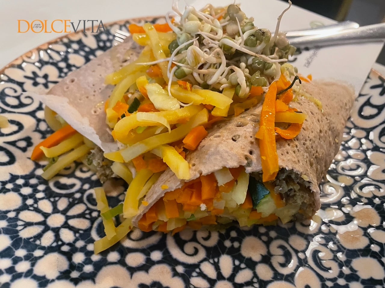Brezglutenski falafel.